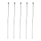 Tarnish Resistant 304 Stainless Steel Ball Head Pins, Stainless Steel Color, 50x0.7mm, 21 Gauge, Head: 2mm