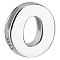 Sterling Silver Beads, with S925 Stamp, Letter A~Z, Letter O, 9x9mm, Hole: 4mm