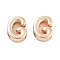 Rack Plating Alloy Pendants, Cadmium Free & Lead Free, Electroplate Nickel, Light Gold, Letter G, 9.5x7.5x4mm, Hole: 1.5x2.5mm