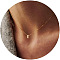 Brass Pendant Initial Necklaces for Women, Golden, Letter E, 15.75 inch(40cm)