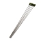 304 Stainless Steel Blunt Tip Dispensing Needle with PP Luer Lock, Syringe Needle Applicator Needles for Liquid Measuring Epoxy Resin Craft, Dark Green, 27.2x0.75cm