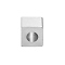 Stainless Steel Beads, Cube, Stainless Steel Color, 8x8x8mm, Hole: 4mm