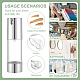 Пластиковые переносные многоразовые бутылки FIND-WH0152-222B-6