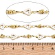 Латунные сердечные цепи KK-D368-03G-D-2