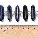 Нити бусин из натурального содалита с двойным окончанием G-H069-B18-01-5