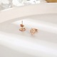 Серьги-гвоздики из нержавеющей стали 304 для женщин FU7169-3-2