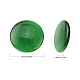 Кабошоны кошачьего глаза X-CE-J002-25mm-M-4