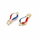 Подвески из эмали и сплава ENAM-N055-037-NR-4