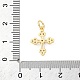 Латунные микро проложить кубического циркония подвески KK-S510-33G-02-3