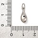 Латунные микро проложить кубического циркония подвески KK-P308-55P-3
