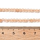Природный цитрин бисер нитей G-RM241221-B5-4