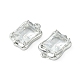 Латунные микропаве прозрачные кубические циркониевые подвески KK-L208-08P-3