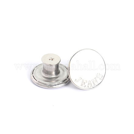 Штыри кнопки сплава для джинсов PURS-PW0009-01C-02P-1