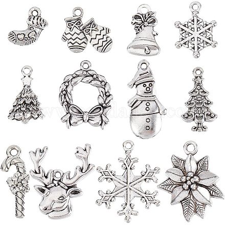 Подвески из сплава в тибетском стиле FIND-SC0004-77-1