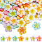 SUNNYCLUE 70pcs Flower Cabochons Bulk Hawaii Flower Charm Large Mixed Color Plumeria Frangipani Floral Flowers Reasin Charm for Jewelry Making Women Scrapbooking Phone Case Decorations Supplies