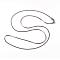 Non-Tarnish 304 Stainless Steel Square Snake Chains Necklaces, with Lobster Clasps, Stainless Steel Color, 29.33 inch(74.5cm)