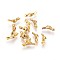 Tibetan Style Alloy Beads, Lead Free and Cadmium Free, Bird, Antique Golden, 12x4x3.5mm, Hole: 1mm
