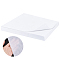 120 Sheets Paper Interlining Embroidery Fabric, Tear Away Stabilizer, White, Rectangle, 250x300mm