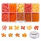 DIY Jewelry Making Kits, Including 12/0 Glass Seed Beads, Glass Bugle Beads, ABS Plastic Beads, Acrylic Beads, Polymer Clay Beads, Crystal Thread, Mixed Color, Beads: 5290pcs/set