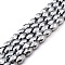 Terahertz Stone Beads Strands, Faceted, Barrel, 11~12x7~8mm, Hole: 0.8mm, about 32~33pcs/strand, 15.55''(39.5~39.7cm)