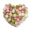 50Pcs Imitation Pearl Acrylic Beads, Berry Beads, Combined Beads, Round, Lime Green, 10mm, Hole: 1mm