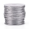 30M Nylon Rattail Satin Cord, Beading String, for Chinese Knotting, Jewelry Making, Gainsboro, 1mm, about 32.81 Yards(30m)/Roll