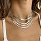 304 Stainless Steel Snake Chain Necklaces for Women, Stainless Steel Color, 4mm, 21.65 inch(55cm)