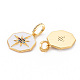 Латунные подвески из микро-паве KK-S354-329-NF-2