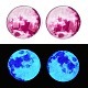 Кабошоны из флуоресцентного стекла GGLA-T004-12G-5