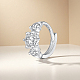 Простые серьги-кольца из стерлингового серебра s925 IB1407-2-2
