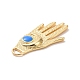 Кулоны из экологически чистой латуни с эмалью KK-D079-13G-4