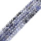 Нити из натурального иолита / кордиерита / дихроита G-P457-A03-11-1