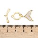 Латуни Переключить застежками KK-K391-22G-4