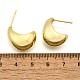 Серьги-кольца из латуни EJEW-H104-18G-3
