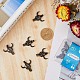Латунные подвески KK-DC0001-70-6