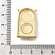 Латунные микро проложить кубического циркония подвески KK-Z125-25G-3