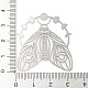 Подвески из нержавеющей стали 201 STAS-D023-05P-2