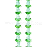 Прозрачные стеклянные бусины GLAA-K070-02C