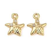 Латунные микро проложить кубического циркония подвески KK-U045-09G