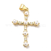 Латунные микро проложить кубического циркония подвески KK-H433-49G