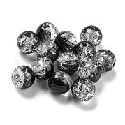 Прозрачные стеклянные бусины с кракелем GLAA-L046-01B-19