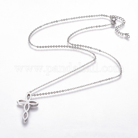 Не тускнеющие подвески из нержавеющей стали 304 NJEW-F264-04P-1