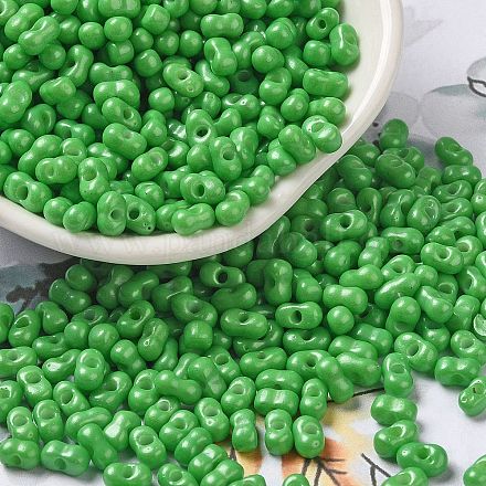 Выпечка краска стеклянные бусины SEED-K009-01A-15-1