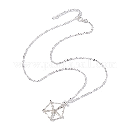 Мешочек макраме из нержавеющей стали NJEW-JN04532-03-1