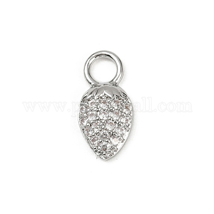 Латунные микро проложить кубического циркония подвески KK-M322-48P-01-1