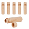 SUPERFINDINGS 5Pcs Wood Needle Case Sewing Needles Holder Case Portable Needle Holder Wooden Portable Sewing Needles Storage Case Versatile Wood Box Holder for Embroidery Needle Hand Crafts Knitting