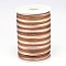 Segment Dyed Polyester Cord, Satin Rattail Cord, Saddle Brown, 2mm, about 100yards/roll