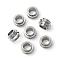 Tarnish Resistant 304 Stainless Steel Beads, Column, Stainless Steel Color, 14x10mm, Hole: 8mm
