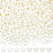 SUNNYCLUE 1 Box 800Pcs Heart Pearls Beads Star Shaped Pearl Beads Bulk ABS Plastic Cute White Hearts Stars Beads for Jewelry Making DIY Craft Bracelets Necklaces Phone Decoration Holidays Women Gifts