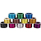 Nylon Metallic Cords, Mixed Color, 1mm, about 20m/Roll, 12rolls/set